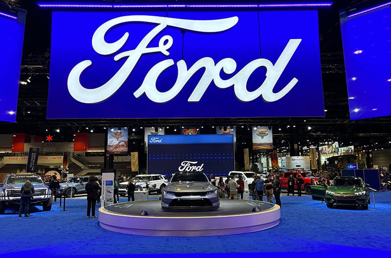 Ford Display at Chicago Auto Show